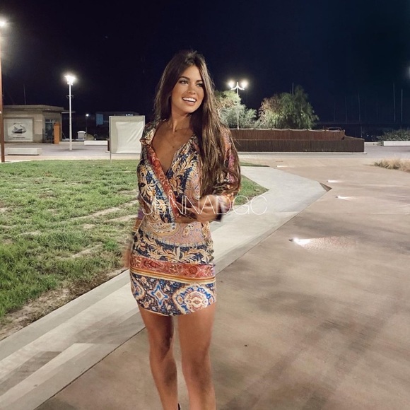 NWT Zara Cropped Print Top - Picture 10 of 15